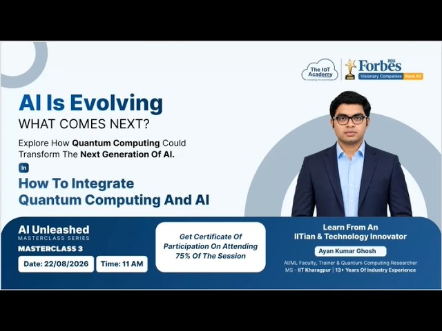 Quantum AI: The Future of Artificial Intelligence? ⚛️ | AI Unleashed Masterclass 3