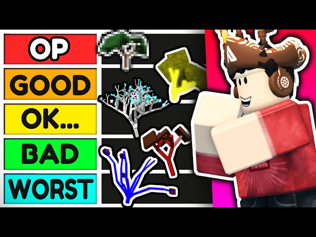 I Ranked Every TREE in Lumber Tycoon 2 Roblox