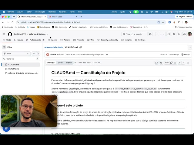 03 Criando o Padrão do Nosso Sistema no GitHub