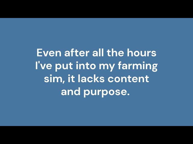 The future Of My Java Swing Farming Game & Making Games Is Hard