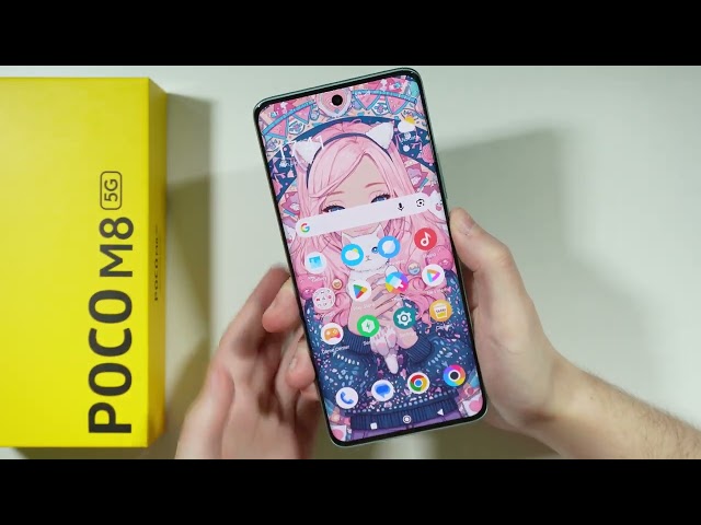 POCO M8 5G: How to Take Screenshot with Buttons