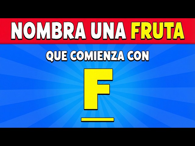 Encuentra una PALABRA que EMPIECE con... ⚡🧠 ¡Reto de Letras! 😱