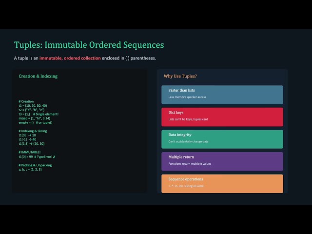 Tuples, Dictionaries, File Handling & Society, Law and Ethics | Class 11 Computer Science Lecture