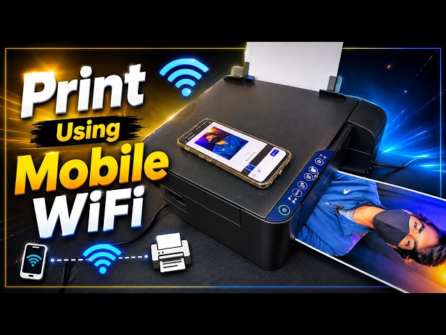 How to Print Documents & Images from a Printer Using Phone Wi-Fi