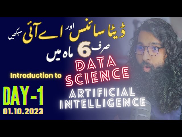 Day-1: 6 months long Data Science and AI mentorship Program