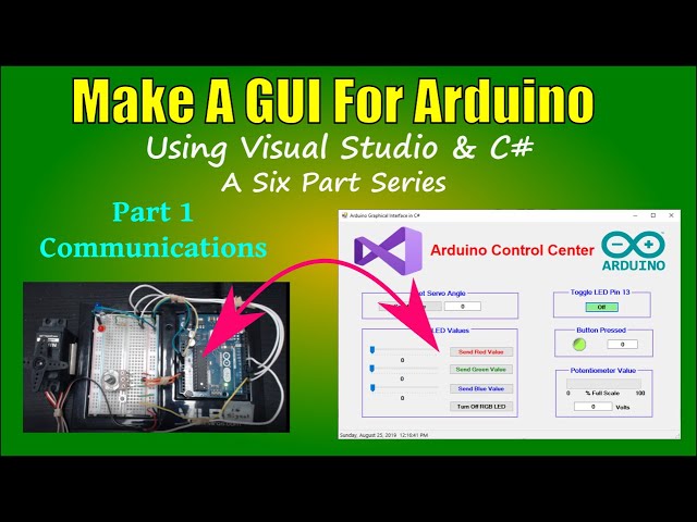 Arduino GUI Part 1   Communications
