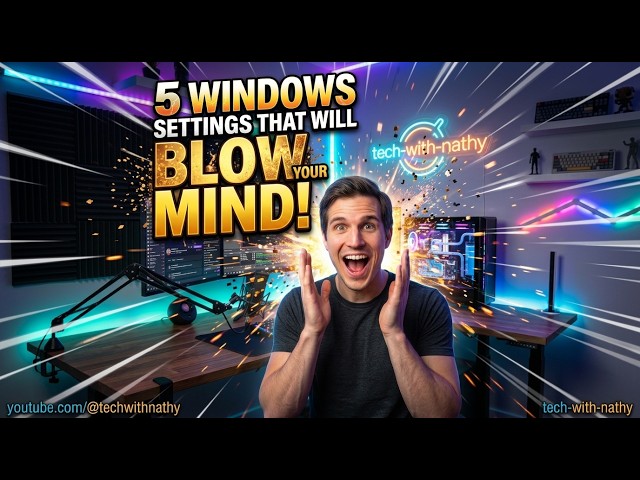 5 Hidden Windows 11 Settings You NEED to Change RIGHT NOW!
