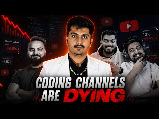 Coding Channels are Dying ! Please Help 🙏