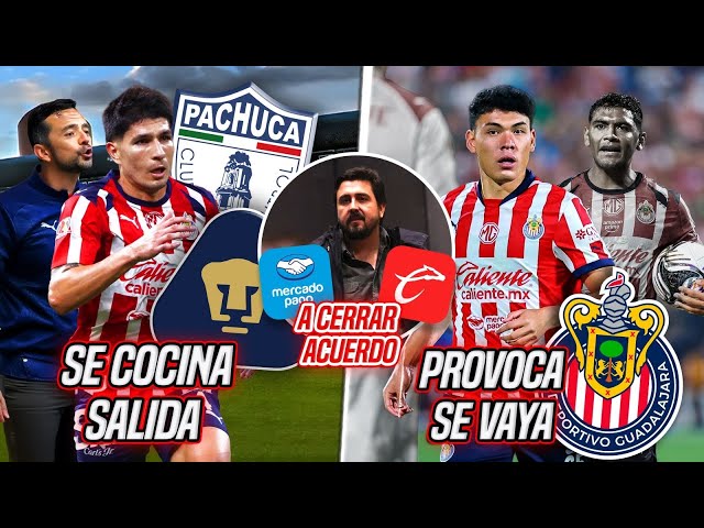 🚨CHIVAS CIERRA ACUERDOS! | 2 EQUIPOS POR TAPIAS | REY PROVOCA SALIDA DEL TIBA AL MERCADO 