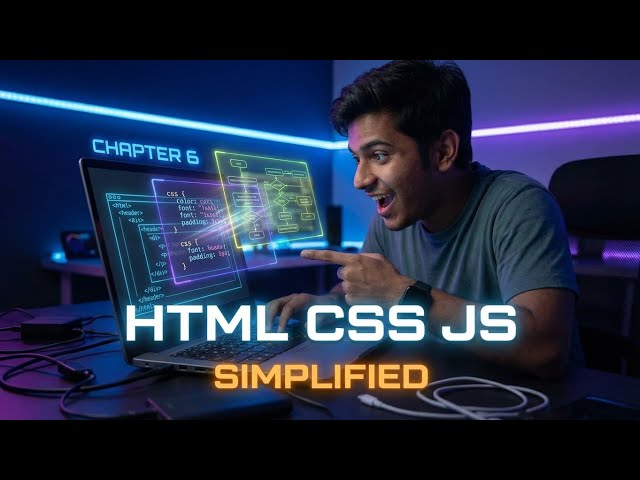 HTML CSS JavaScript Explained | Build Your First Website