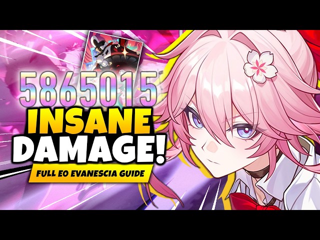 BROKEN DPS! BEST E0 EVANESCIA Guide & Build [Best Relics, Light Cones & Teams] - Star Rail