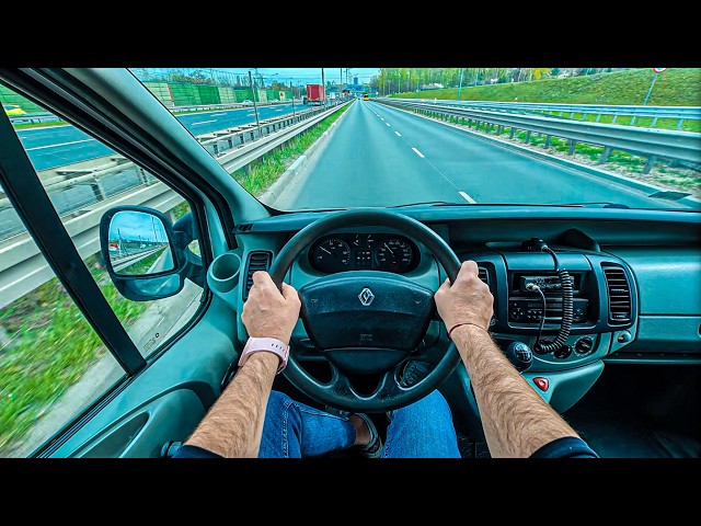 2005 Renault Trafic | 1.9 dCi 82 HP | POV Test Drive