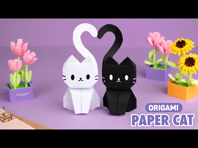 Origami Paper Cat | How to make paper cat