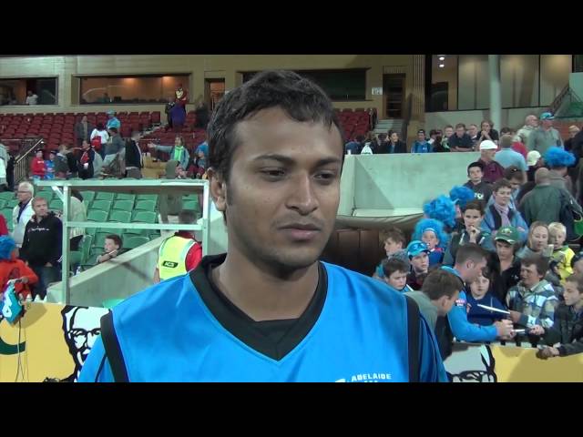 Shakib Al Hasan interview and highlights - first BBL game