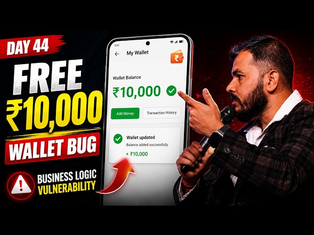 Day 44 How Hackers Get FREE ₹10,000 😱 | Wallet Balance Manipulation Explained | hacker vlog