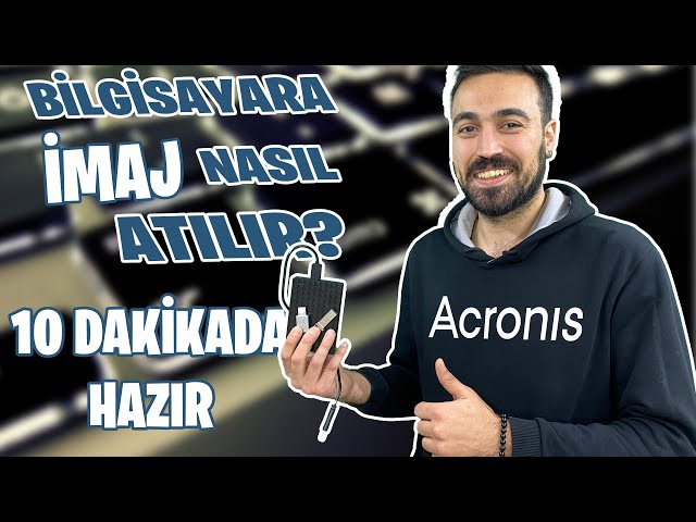 Bilgisayar İmaj Nasıl Atılır ? / KOLAY ANLATIM - ARCONIS / 10 Dakikada HAZIR !!