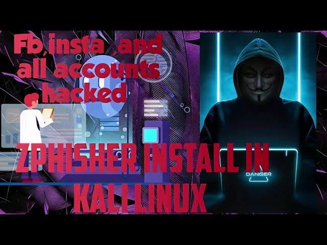 how to install zphisher in kali linux / kali linux  me zphisher instal kaishe kare  [Acount hacking]