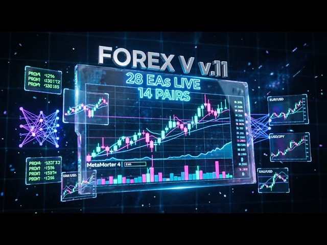 Forex V v.11 Live: 28 EAs on 14 Pairs (MT4/MT5)