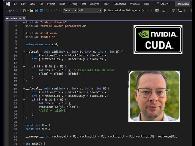 Two Minute Tutorial - CUDA
