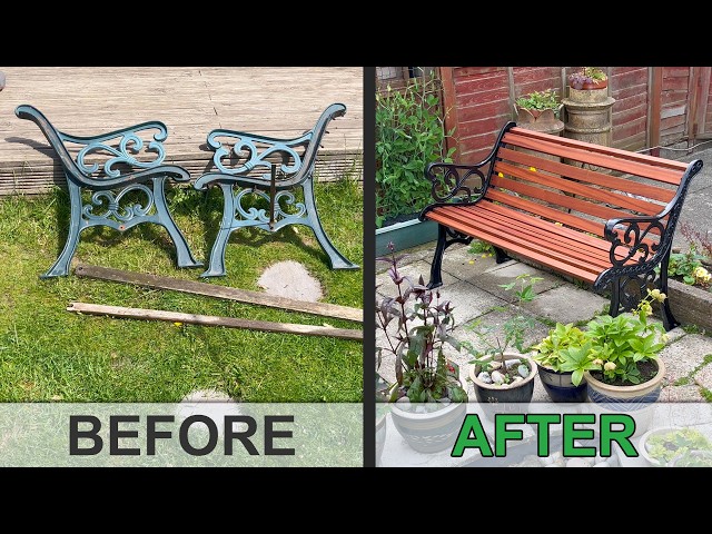 How to Restore an Old Garden Bench (Step by Step)