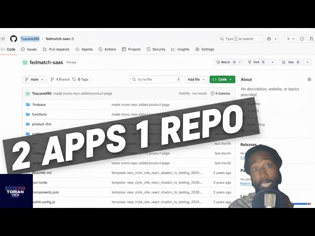 Monorepos for Vibe Coders: Run & Deploy 2 Apps from One Repo (VS Code + Firebase)