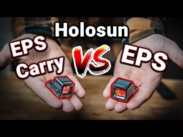 Holosun EPS vs EPS Carry: Características, Configuración y Comparación [ES]