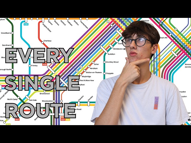 I’m Making a Map of EVERY UK Rail Route... Here’s Why