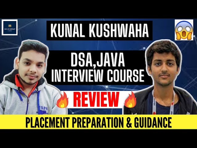 @KunalKushwaha  Java + DSA + Interview Course Review | Pros , Cons , Alternative | Data Structures