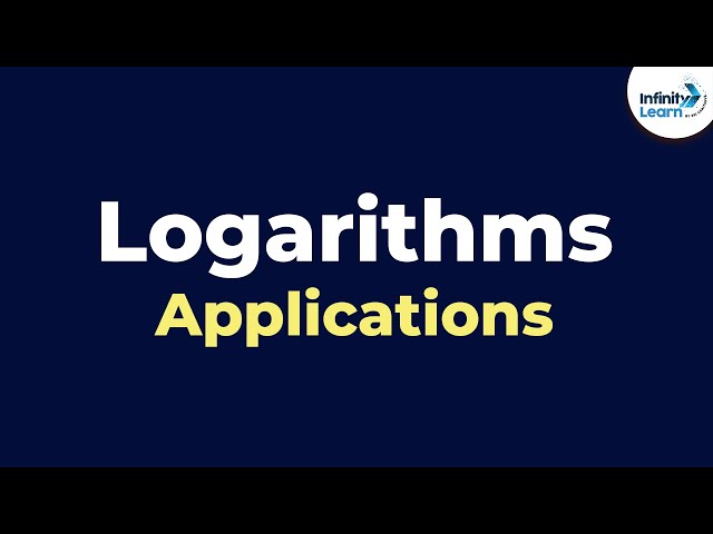 Logarithms - Real Life Applications | Logs | Don't Memorise