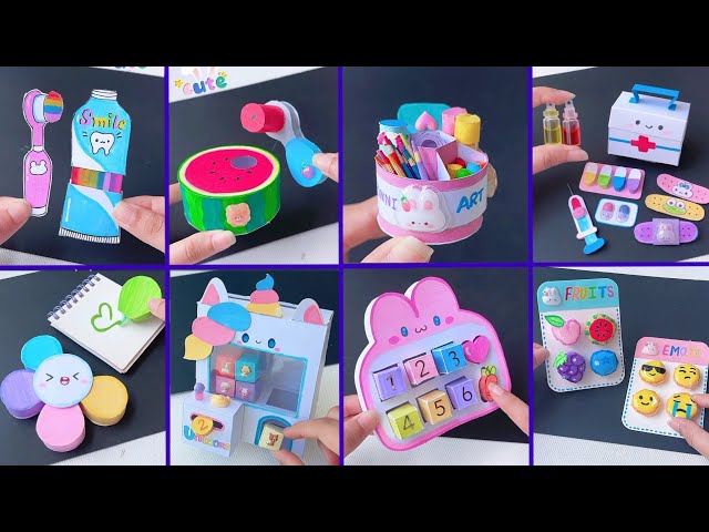 Easy craft ideas/ miniature craft /Paper craft/ how to make /DIY/school project/Tonni art and craft