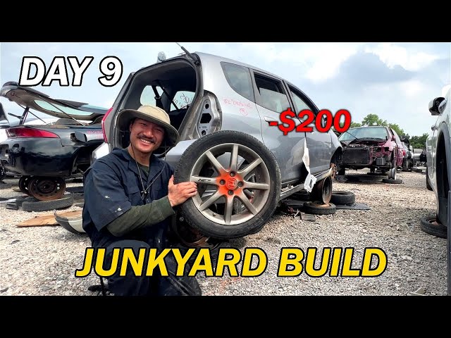 Building my Civic using ONLY junkyard parts! - EP. 9