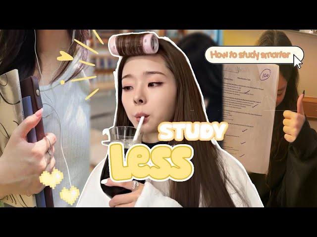 How to study less and get better grades