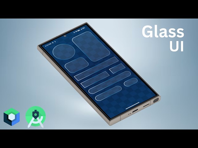 Glow Glassmorphism UI in Jetpack Compose 🔥 | Neon Border Android UI Tutorial