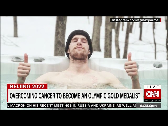 Olympic Gold, Cancer Survivor Max Parrott with Coy Wire on
