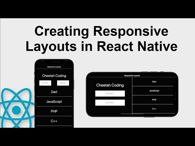 How to Create Responsive Layouts in React Native