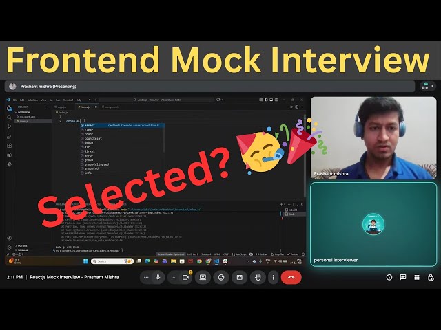 𝐅𝐑𝐄𝐒𝐇𝐄𝐑'𝐒 𝐅𝐫𝐨𝐧𝐭 𝐄𝐧𝐝 𝐃𝐞𝐯𝐞𝐥𝐨𝐩𝐞𝐫 𝐈𝐧𝐭𝐞𝐫𝐯𝐢𝐞𝐰 𝐍𝐨 - 𝟏𝟖 | 𝐑𝐞𝐚𝐜𝐭𝐉𝐒, 𝐉𝐚𝐯𝐚𝐬𝐜𝐫𝐢𝐩𝐭, 𝐇𝐓𝐌𝐋,𝐂𝐒𝐒