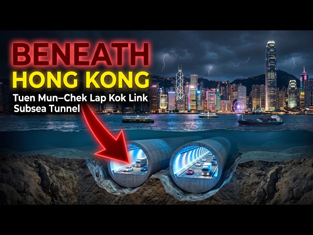 How to Build a Tunnel Under the Ocean  | Mega Worrk