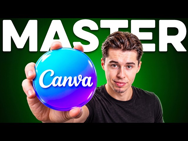 Master 97% of Canva in 12 Minutes (Beginner to Pro)