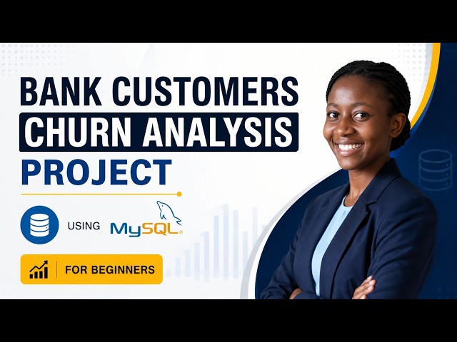 SQL Bank Customer Churn Analysis | End-to-End Data Analyst Portfolio Project for Beginners