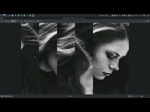 Coding a mini-project from scratch | Generate a timelapse of a sliced image