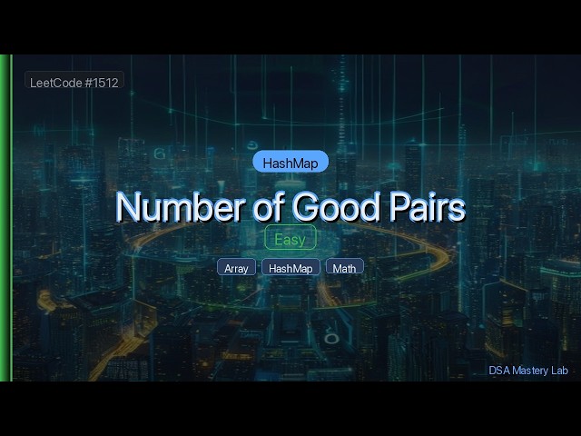 LeetCode 1512: Number of Good Pairs — The HashMap Trick (C#)