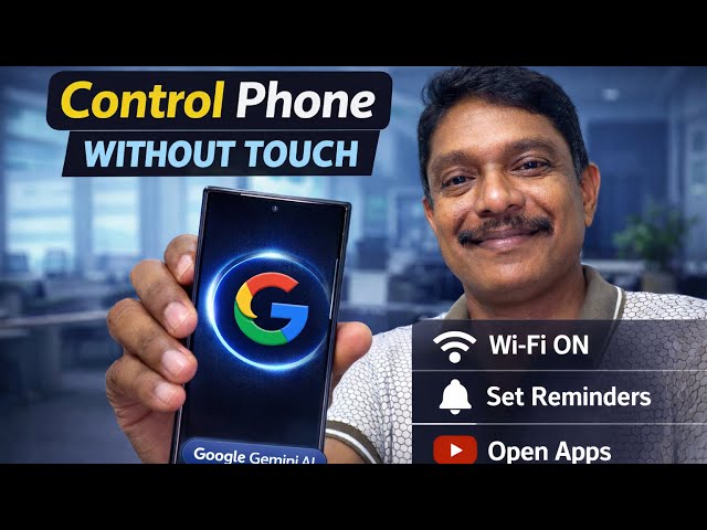 Google Gemini Voice Commands to Control Android Phone Hands-Free