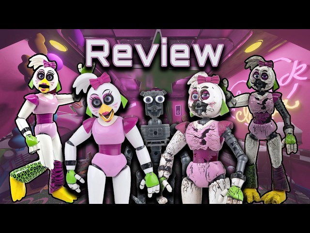 FNAF ENDO SERIES WAVE 3: GLAMROCK CHICA REVIEW