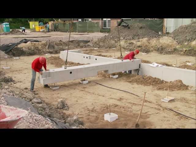 Cimentaciones prefabricadas - Tecnología de cimentaciones Vroom