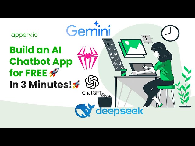 Build an AI Chatbot App for Free in Minutes! 🚀