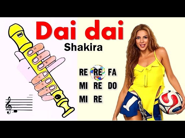DAI DAI ON RECORDER⚽Tutorial with Animation