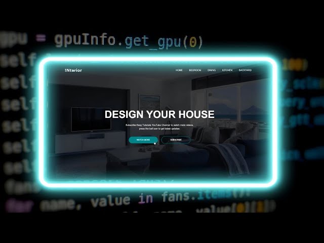 HTML CSS Website Template Tutorial | Step by Step 
