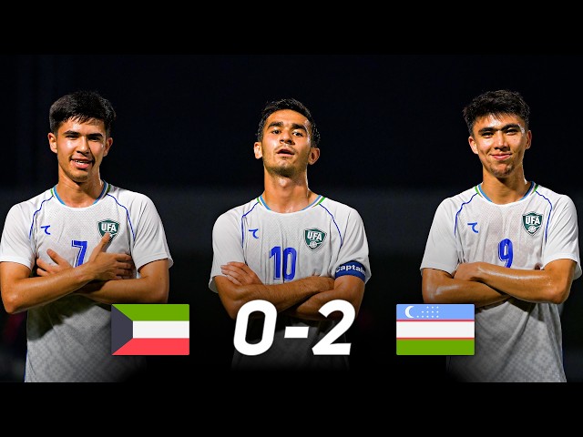 🇰🇼 KUWAIT 0-2 UZBEKISTAN 🇺🇿 | HIGHLIGHTS | ASIAN GAMES 2026