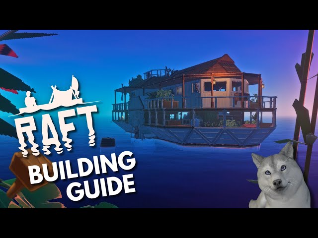 Small Steam Boat Building Idea | RAFT | Creative Mode Guides