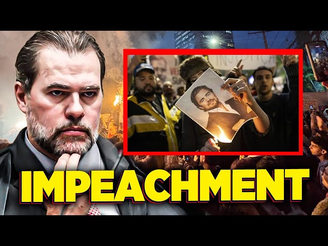 Manifestação em FRENTE ao BANCO MASTER pede IMPEACHMENT de TOFFOLI!